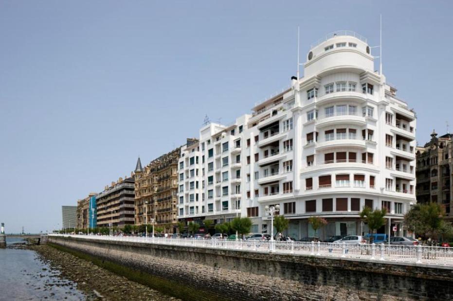 Deluxe Apt-Views To Historic Maria Cristina Hotel Сан-Себастьян Екстер'єр фото