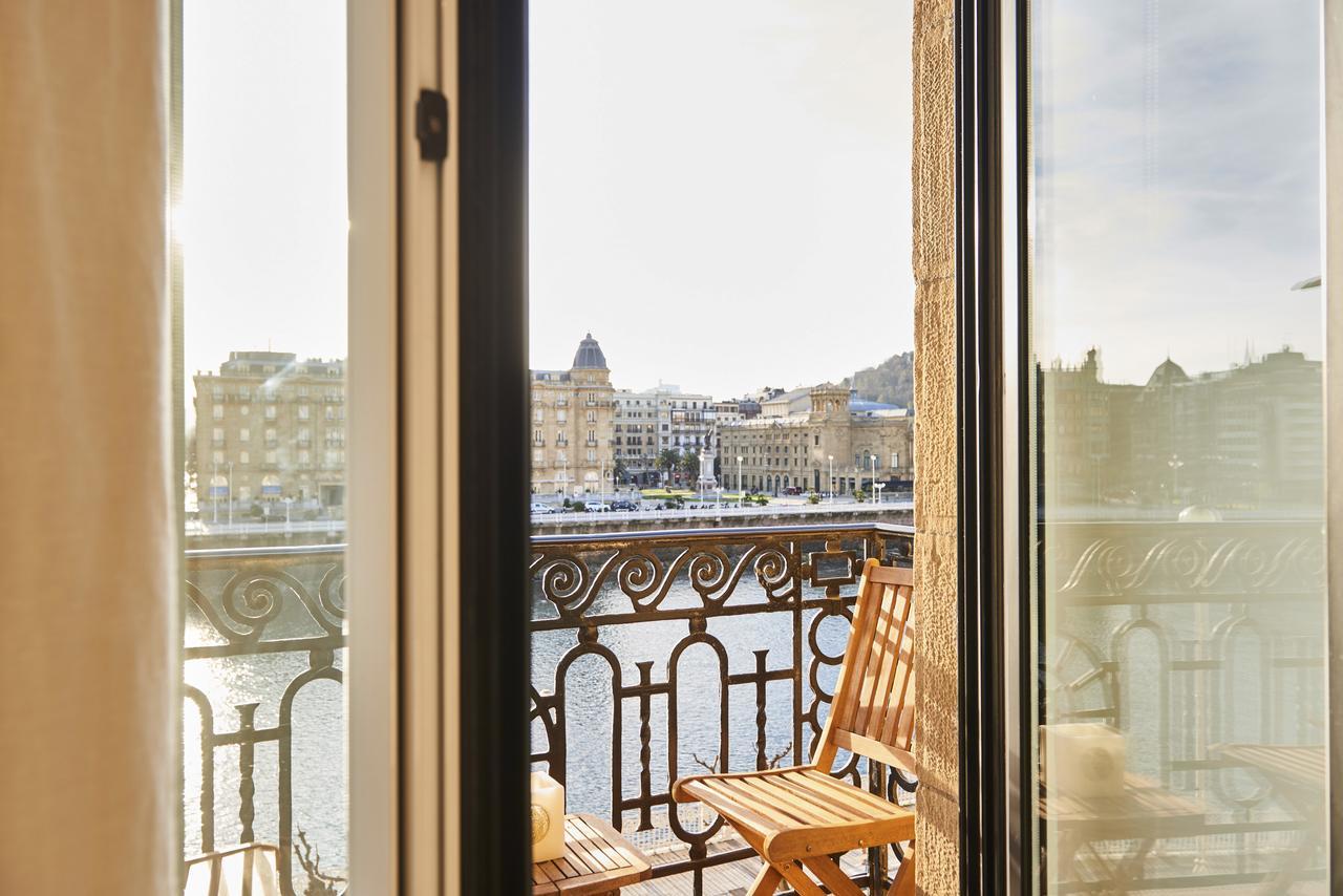 Deluxe Apt-Views To Historic Maria Cristina Hotel Сан-Себастьян Екстер'єр фото